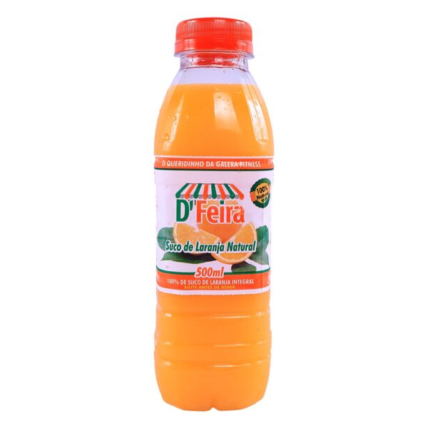 Suco de Laranja em garrafa de 500ml